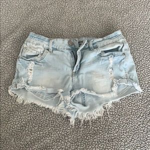 Blue forever 21 jean shorts